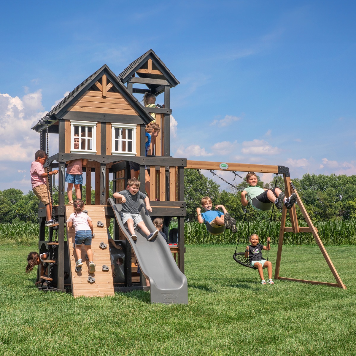 Mystic Tower Swing Set