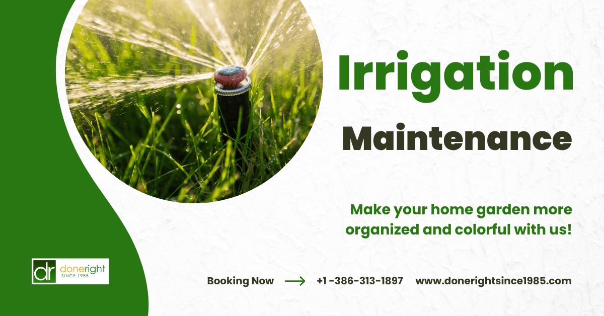 Irrigation maintenance Florida